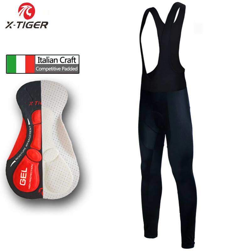 Race Bib - X-Tiger Cycling Bibs Pants For Men