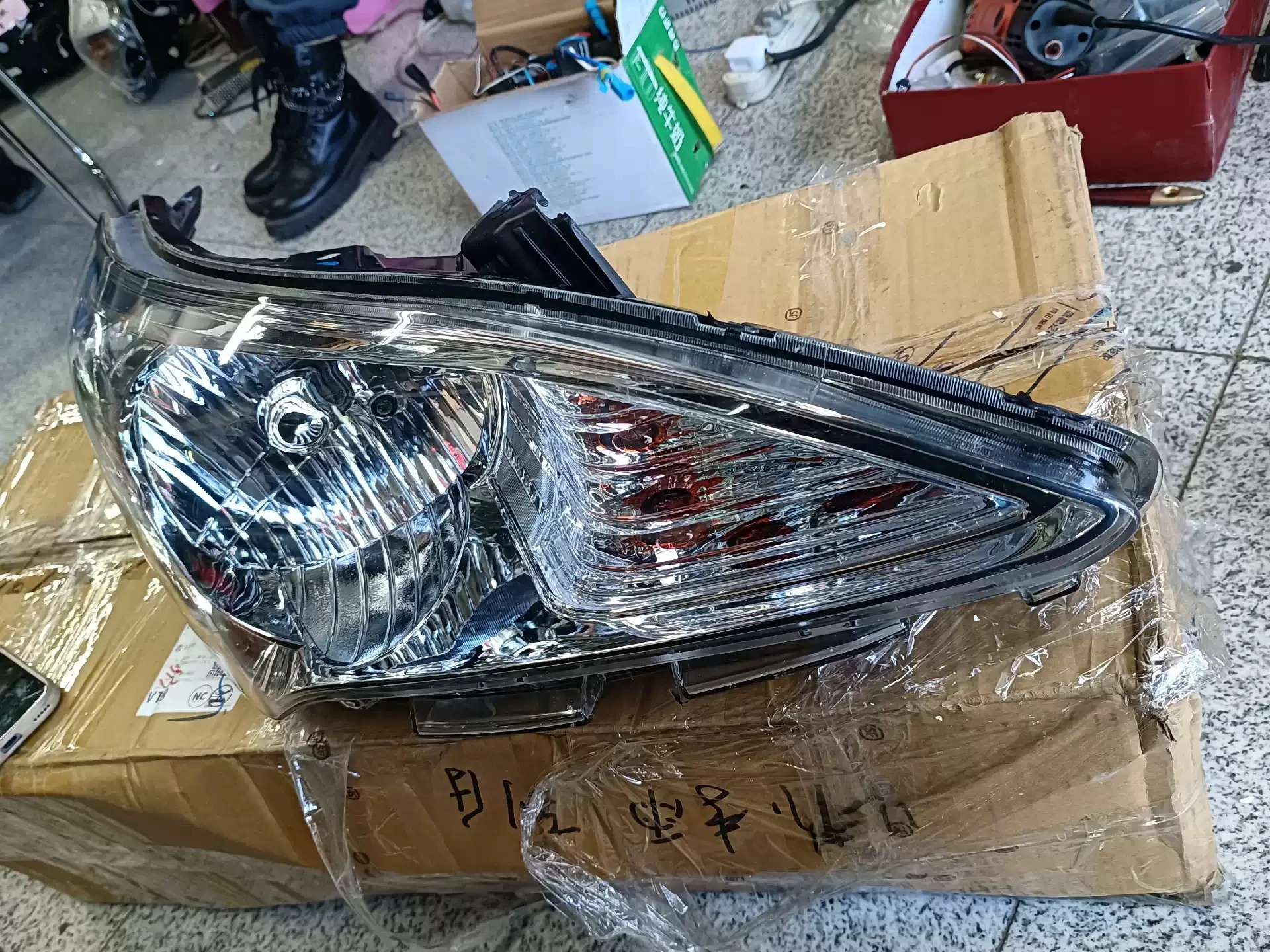Running Headlamp - Car Headlight assembly For Hyundai verna