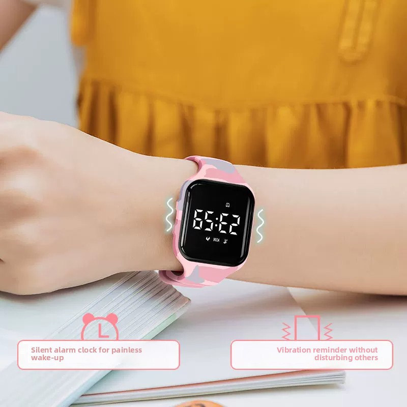 Kids LED Digital Silent Vibrat - Running Watch review and price