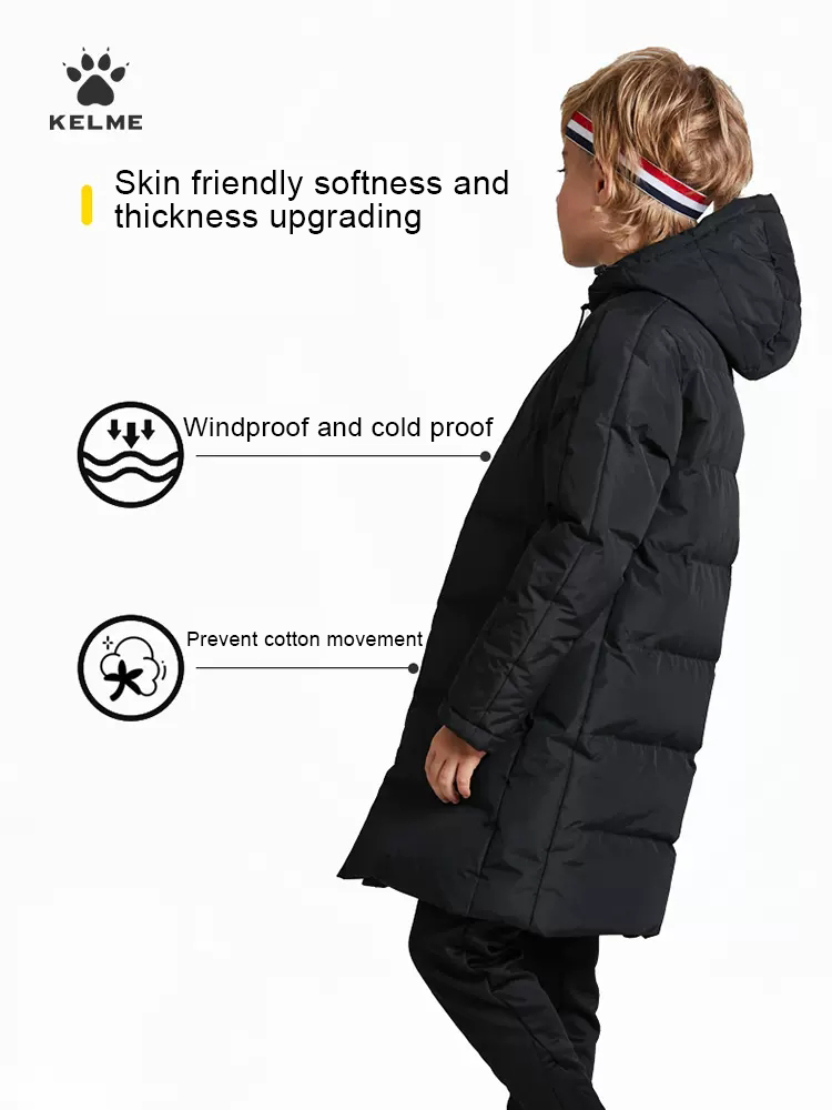 KELME Kid Winter Jacket Long S - Running Gear Kids review and price