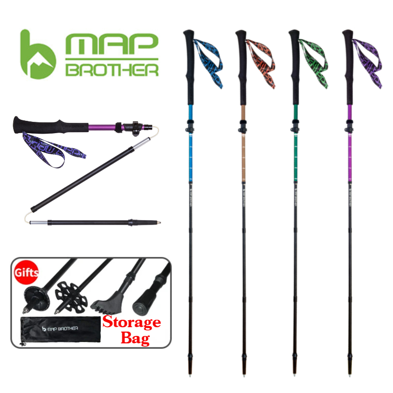 MAP BROTHER M3030 Lightweight  - Trekking Pole Carbon review and price