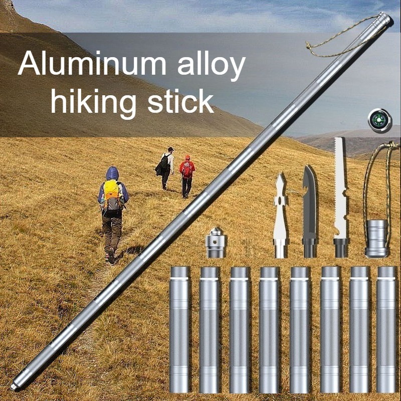 Outdoor Anti Slip Walking Stic - Trekking Pole Carbon review and price