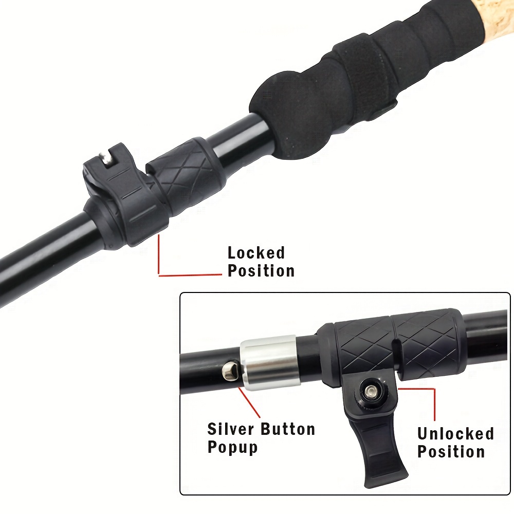 Ultra-Strong Trekking Hiking P - Trekking Pole Carbon review and price