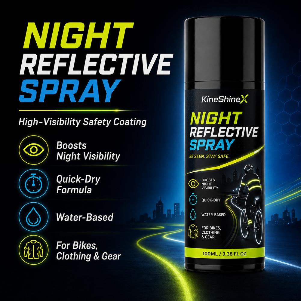 100ml Night Reflective Spray H - Running Visibility Gear review and price