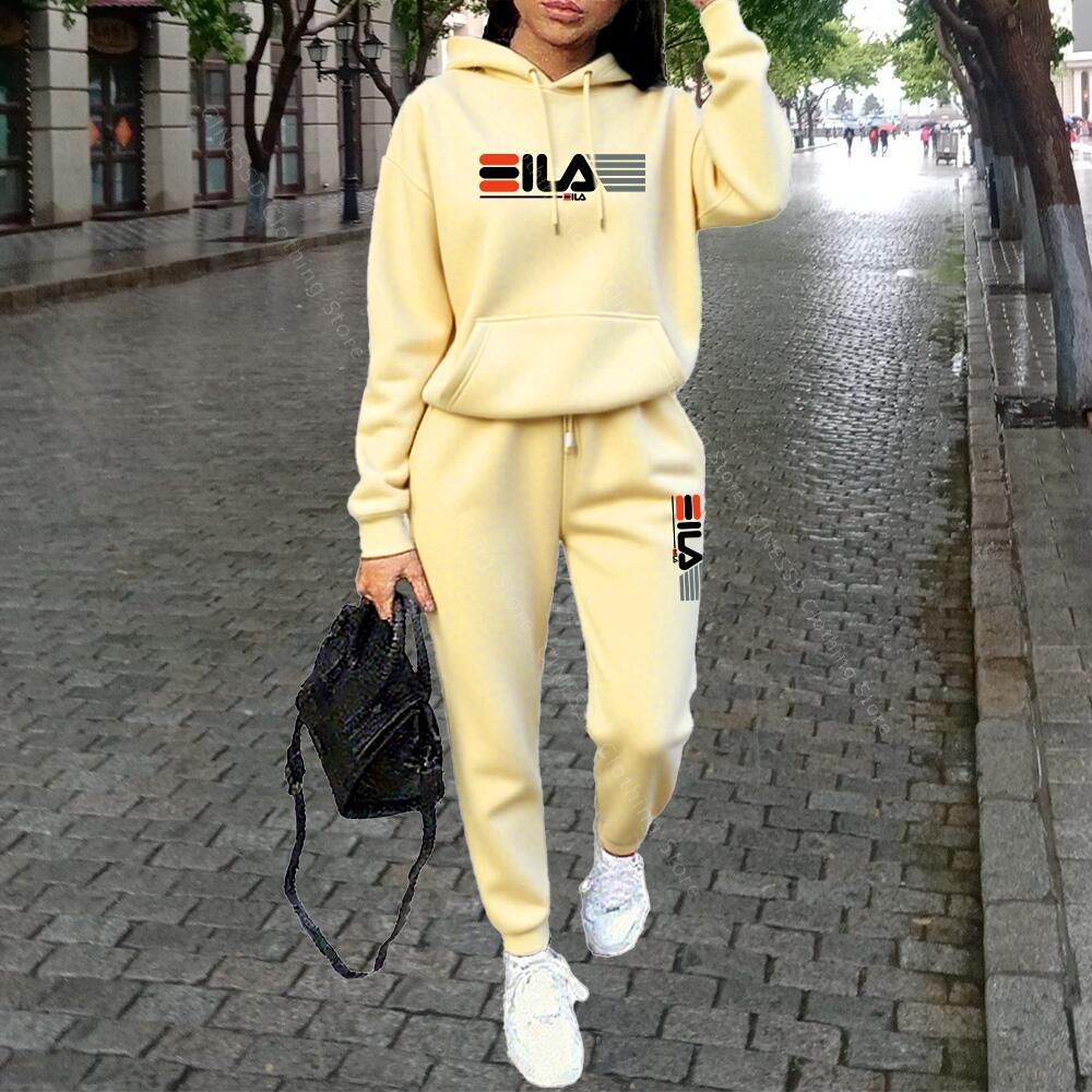Women 2Pcs Urban Tracksuit Hig - Joggers Pants review and price
